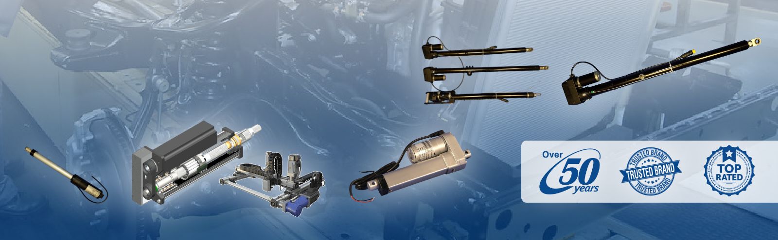Linear Actuators Manufacturer Over 50 Years